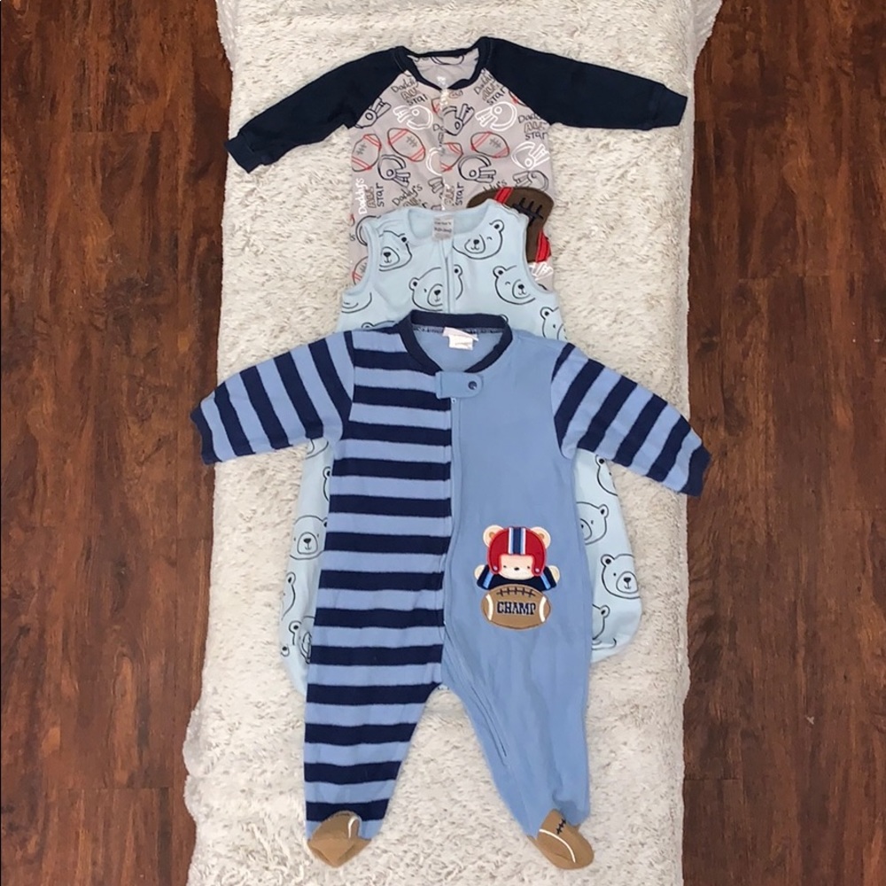 Football Bear Sleepers